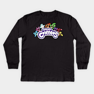 Smiling Critters Kids Long Sleeve T-Shirt